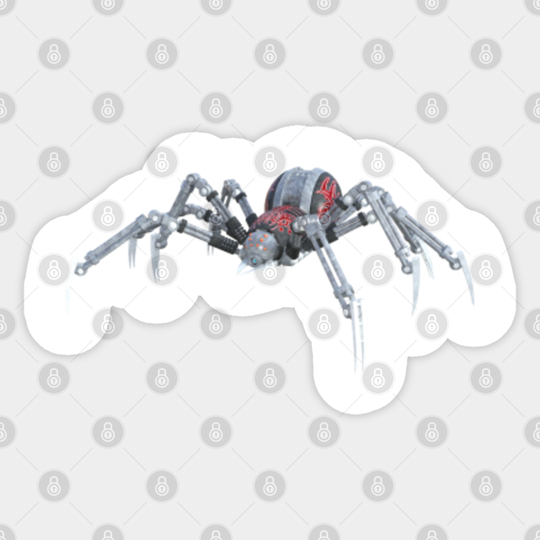 SUSA Custom Robotic Spider Printed Wearable - Spider Man - Sticker