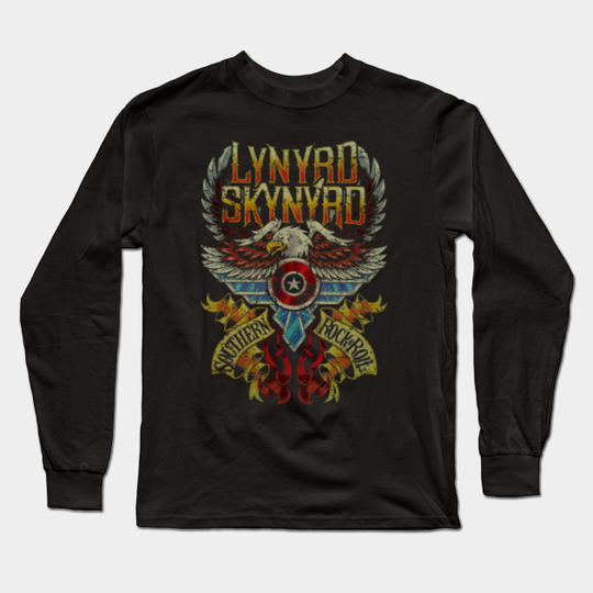 Lynyrd Skynyrd SOUTHERN ROCK AND ROLL retro - Lynyrd Skynyrd - Long Sleeve T-Shirt