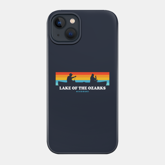 Lake Of The Ozarks Missouri Canoe - Lake Of The Ozarks - Phone Case