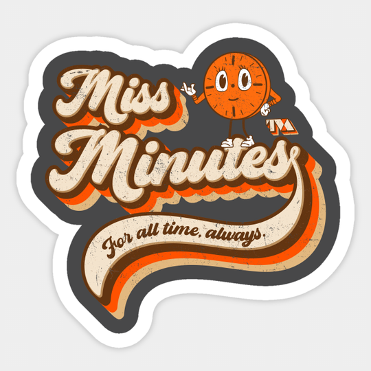 MISS MINUTES - Loki - Sticker