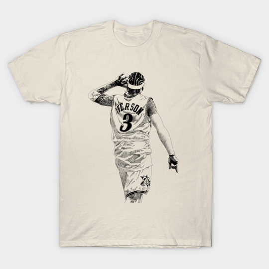 Allen Iverson "the answer" - Allen Iverson - T-Shirt