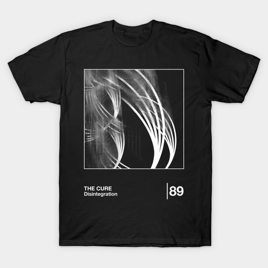 Disintegration / Minimalist Style Graphic Design - The Cure - T-Shirt