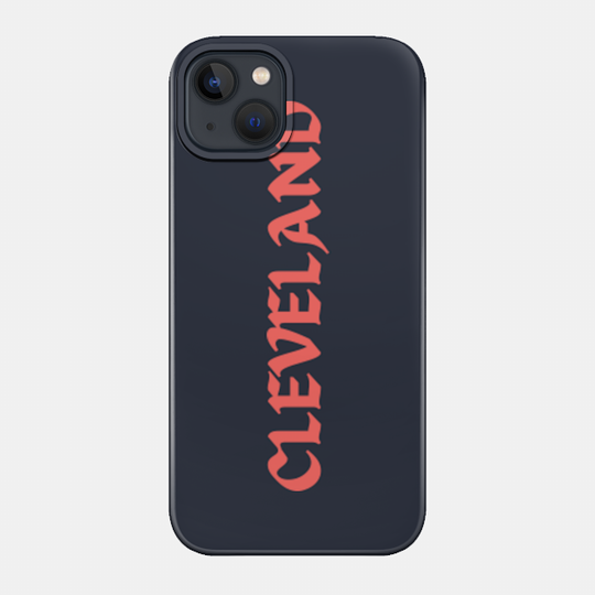 Red Cleveland - Cleveland Browns - Phone Case