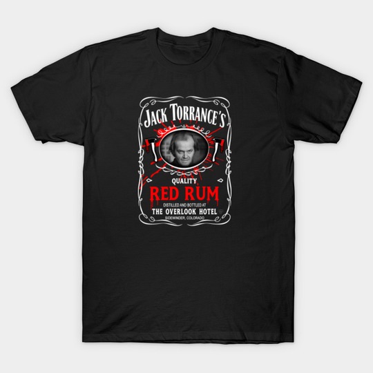 JACK TORRANCE'S - RED RUM - The Shining - T-Shirt
