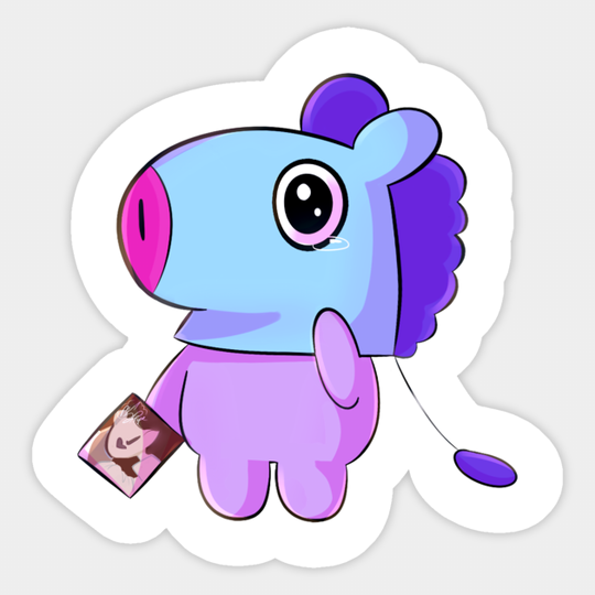 Sad MANG - Bt21 - Sticker