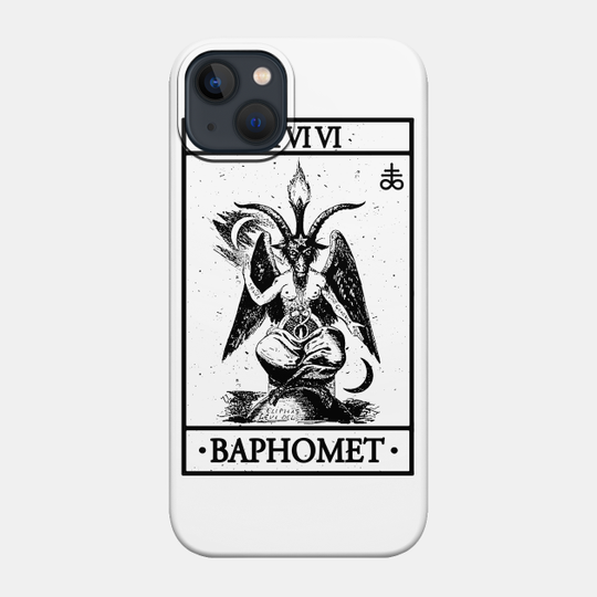 BAPHOMET, TAROT CARD - Baphomet - Phone Case