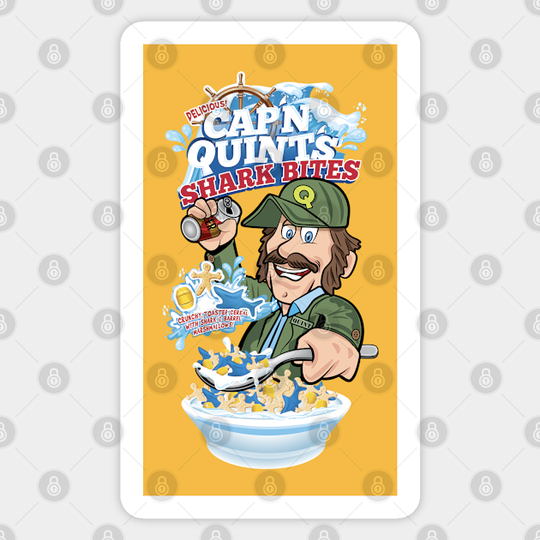 Captain Quint's Shark Bites - Jaws - Sticker