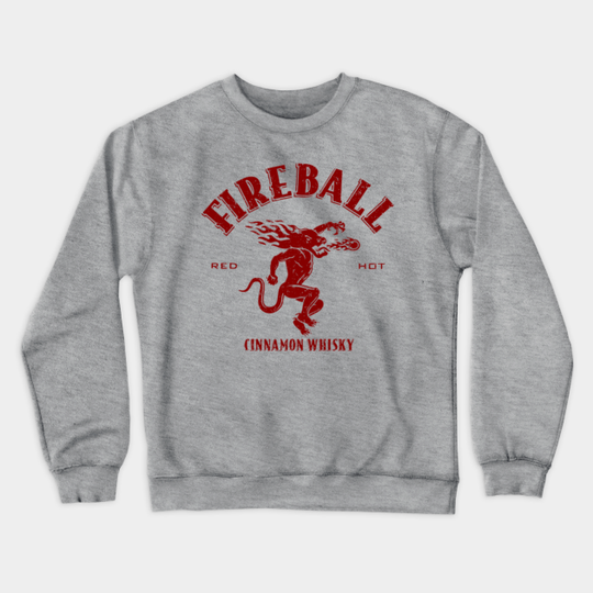 Vintage Fireball - Whiskey - Crewneck Sweatshirt