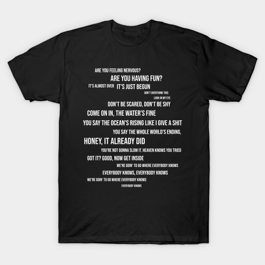Feeling Nervous? - Bo Burnham - T-Shirt