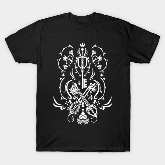 Keyhole - White Version - Kingdom Hearts - T-Shirt