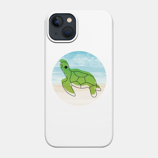 Cute Sea Turtle - Turtle Power - Phone Case