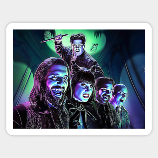 What We Do In The Shadows Cast - What We Do In The Shadows - Sticker