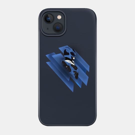 Blue Psycho Ranger - Power Rangers In Space - Phone Case