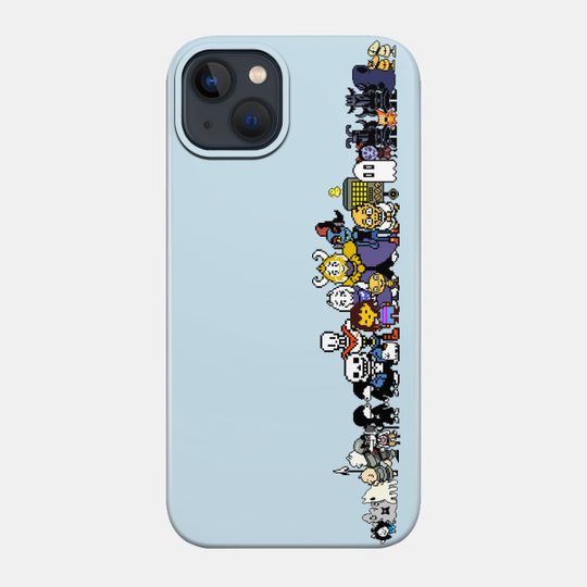Undertale Characters - Undertale - Phone Case