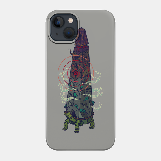 The Wandering Temple - Turtle - Phone Case