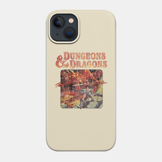 Vintage Dungeons and Dragons - Dungeons And Dragons - Phone Case