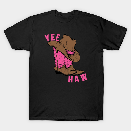 Cow girl - Yee Haw - T-Shirt