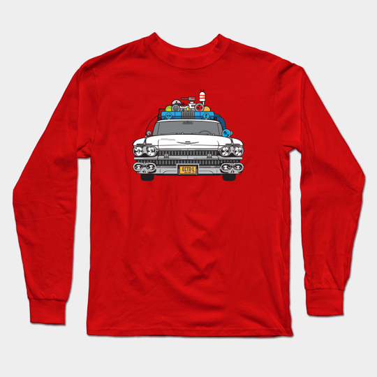 ECTO-1 NYC - Ghostbusters - Long Sleeve T-Shirt