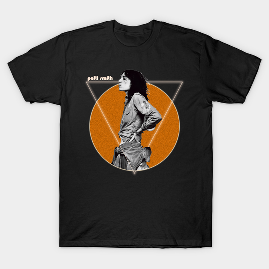 Retro Patti Smith Glow Tribute - Patti Smith - T-Shirt