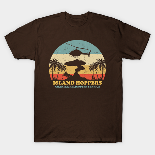 Vintage Retro Magnum PI Island Hoppers - Magnum Pi - T-Shirt