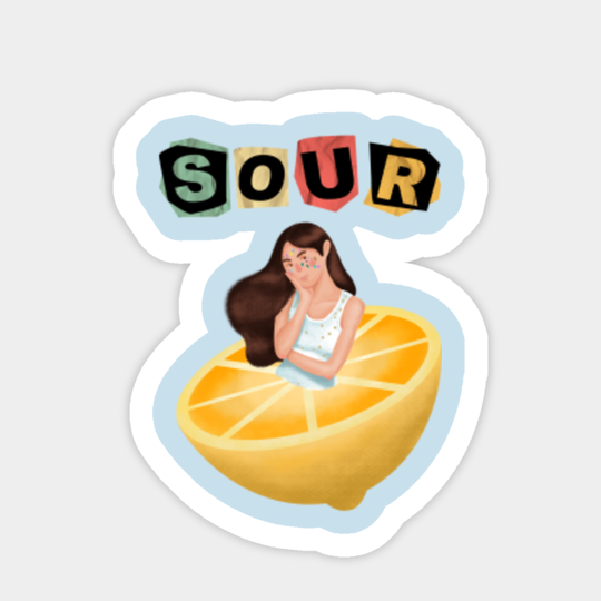 Sour Rodrigo - Olivia Rodrigo - Sticker