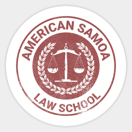 University Of American Samoa Law School - Better Call Saul - Sticker