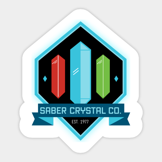 The Saber Crystal Company - Lightsaber - Sticker