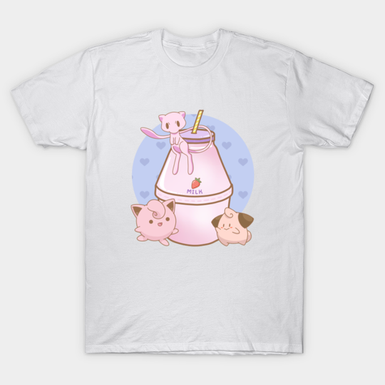 Cute Strawberry Milk - Banana Milk - T-Shirt