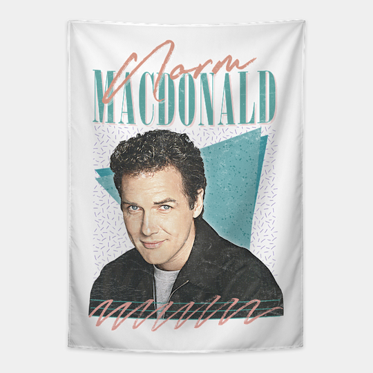Norm Macdonald // Vintage Look Fan Design - Norm Macdonald - Laptop Case