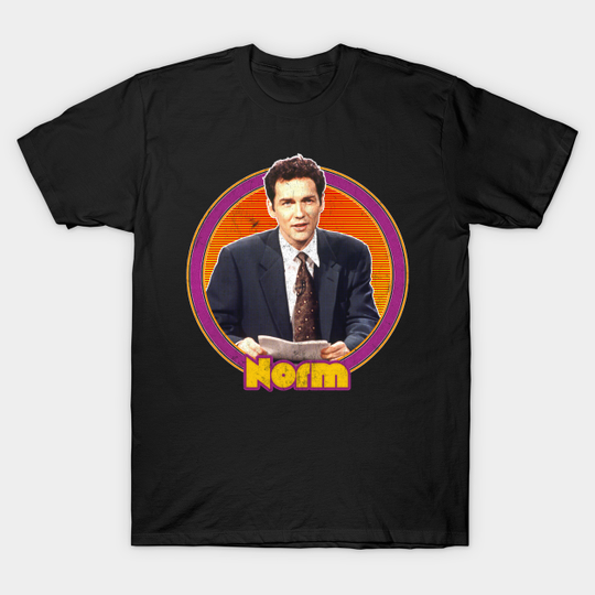 Norm Macdonald // 90s Style Retro-Look Fan Design - Norm Macdonald - T-Shirt
