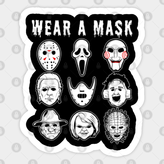 Horror Movies - Horror - Sticker
