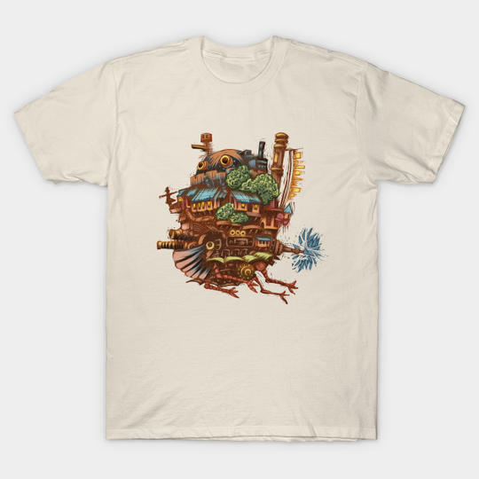 Moving castle - Castle - T-Shirt