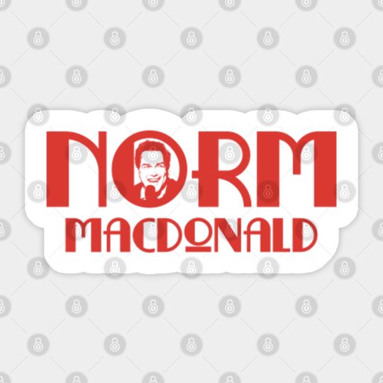 Rip Norm macdonald - Norm Macdonald - Sticker