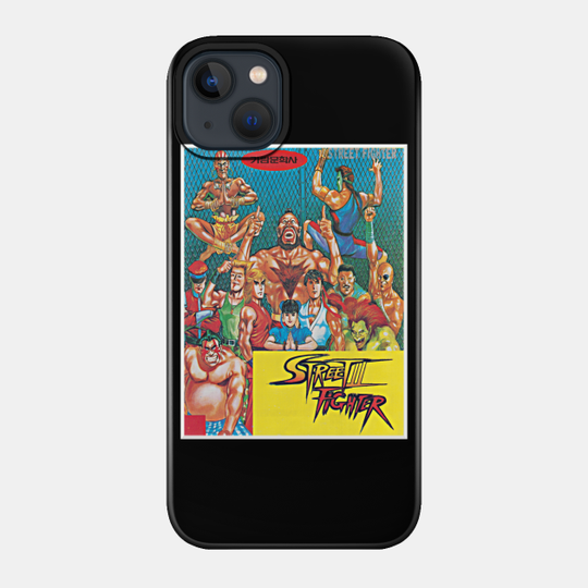 Street Fighter II - Korean Manga Crew - Street Fighter - Phone Case