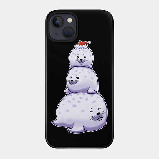 Chonky Seal Snowman Christmas - Chonky Seal - Phone Case