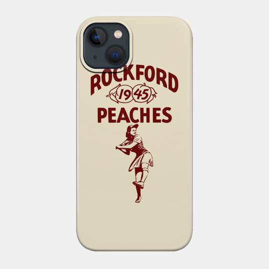 Rockford Peaches - Baseball - Phone Case