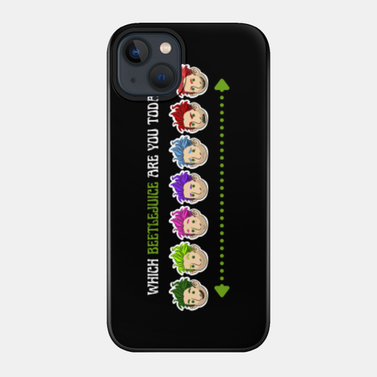 Beetlejuice Moods DarkBG - Broadway Musical - Phone Case