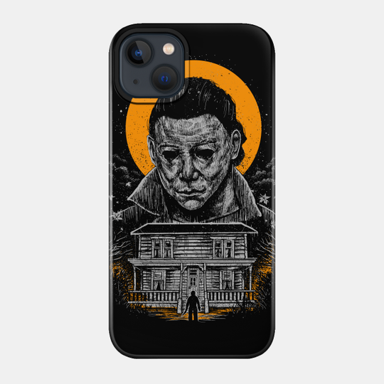 Full Moon On Halloween - Michael Myers - Phone Case