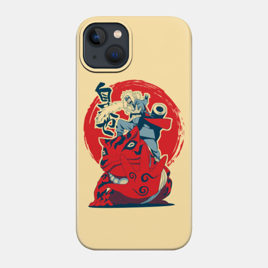 Jiraiya Gamabunta Japanese - Jiraiya - Phone Case
