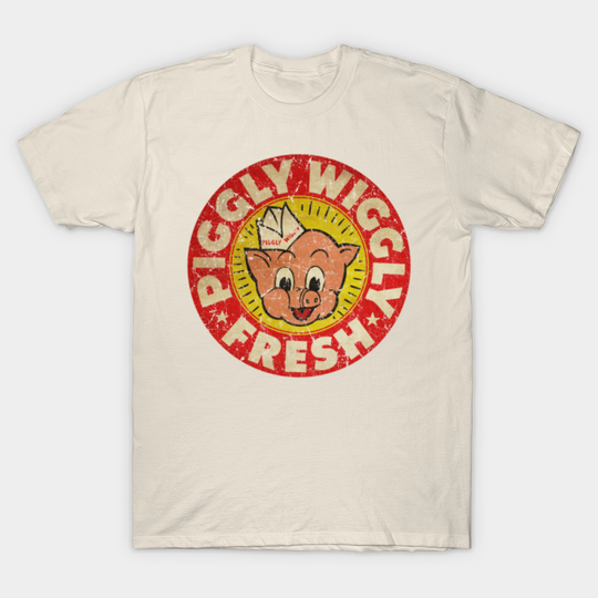 Vintage Piggly Wiggly - Wiggly - T-Shirt