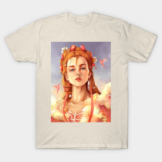 Dream Girl - Fantasy Illustration - T-Shirt