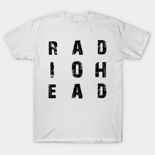 Retro Minimalist Design Aesthetic Grunge Band Radio - Grunge - T-Shirt
