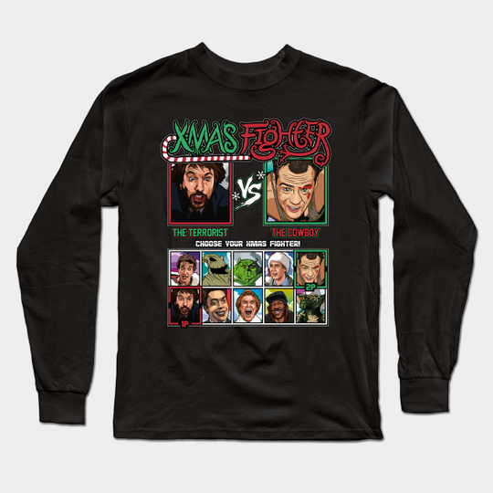 Xmas Fighter - Die Hard - Die Hard - Long Sleeve T-Shirt