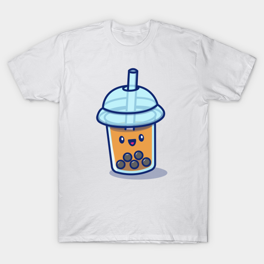 Cute Bubble Tea Boba Milk - Bubble Tea - T-Shirt