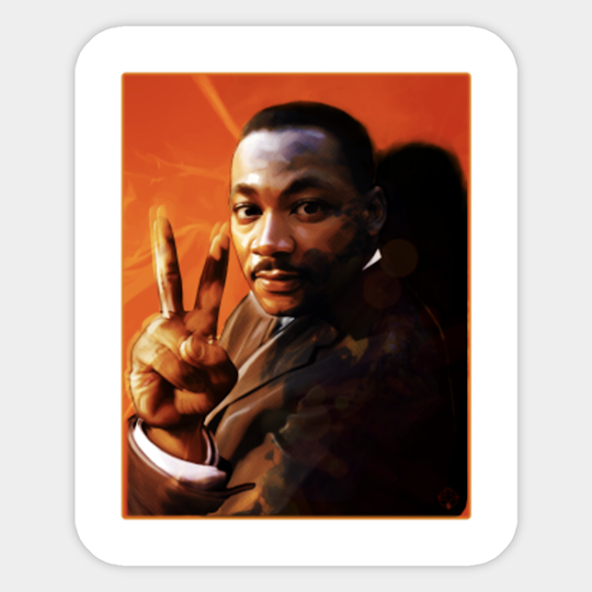 MLK - Martin Luther King - Sticker