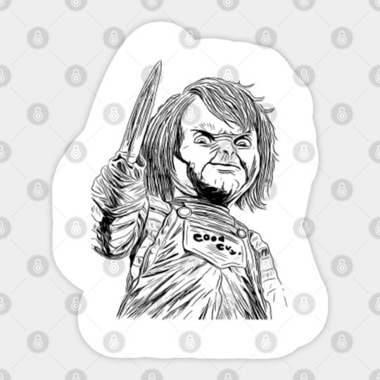 chucky - Chucky Movie - Sticker