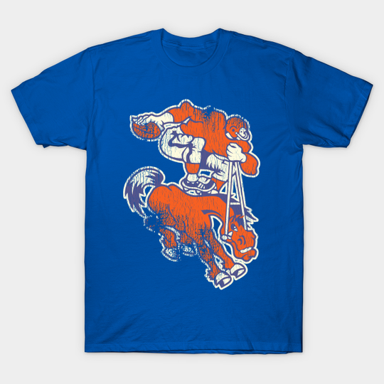 Vintage Denver Broncos Mascot - Denver Broncos - T-Shirt