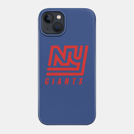 Giants - 1975 Electric Logo Alternate (Red) - New York Giants - Phone Case