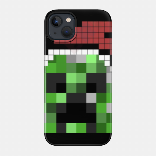 Christmas creeper - Minecraft - Phone Case