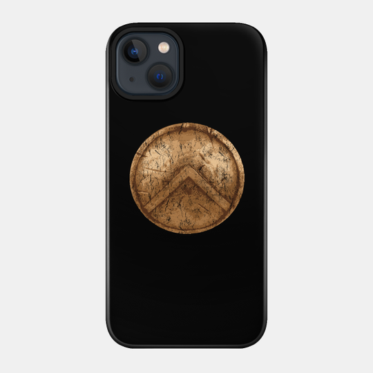 Spartan Shield - Sparta Warrior Helmet - Spartan - Phone Case